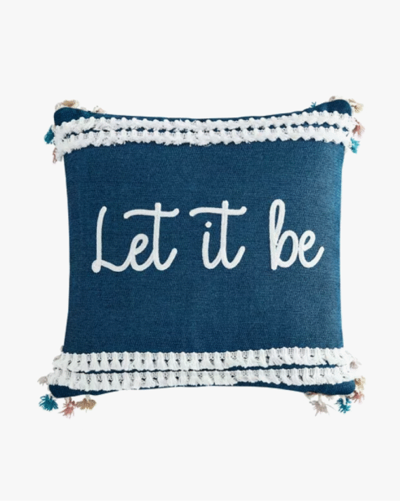 Let It Be Decorative Throw Pillow