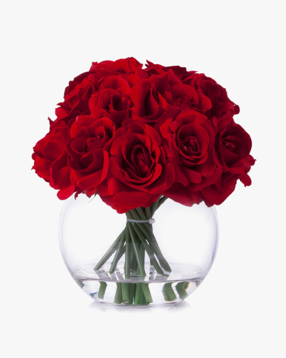 Silk Roses Fake Flowers